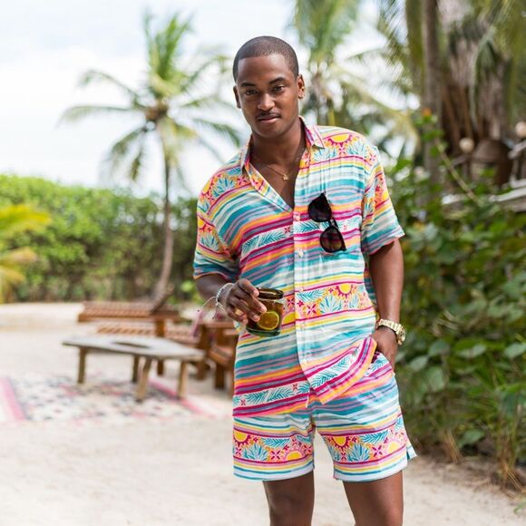 Kenny flowers The Mayakoba - Short‎ Sleeve Shirt size XL NWT in packaging